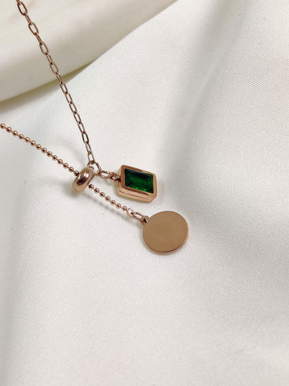 Emerald Cassie Necklace