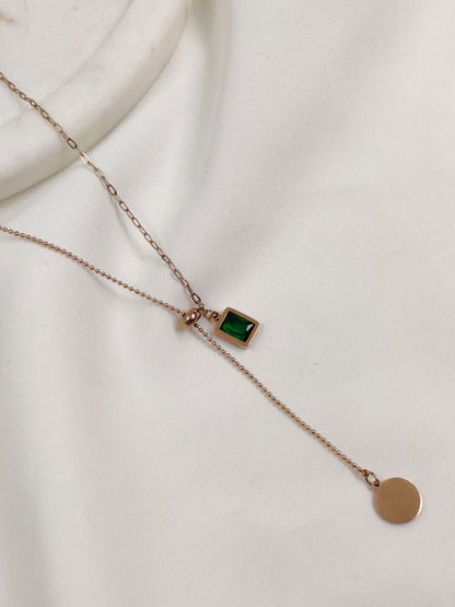Emerald Cassie Necklace