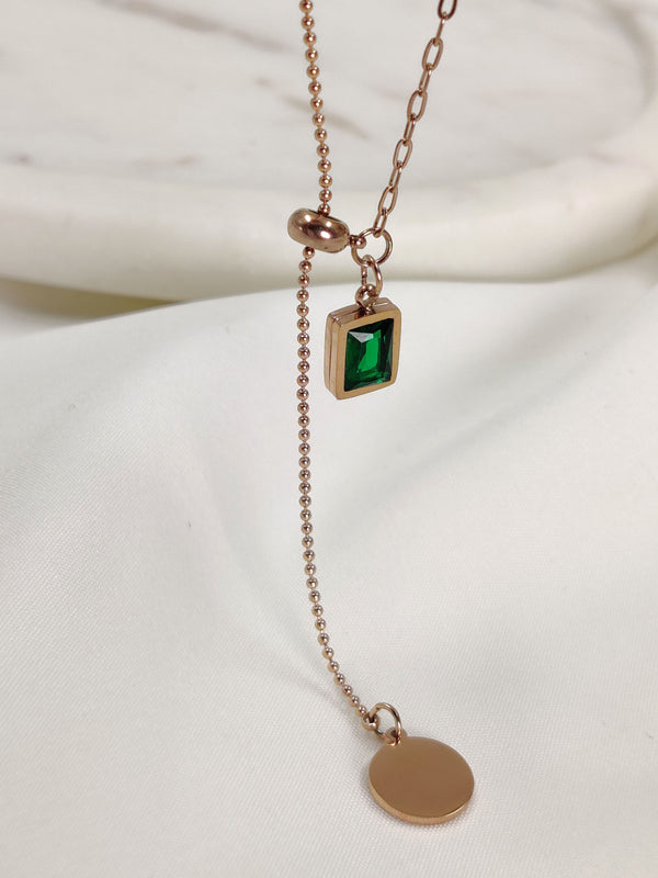 Emerald Cassie Necklace