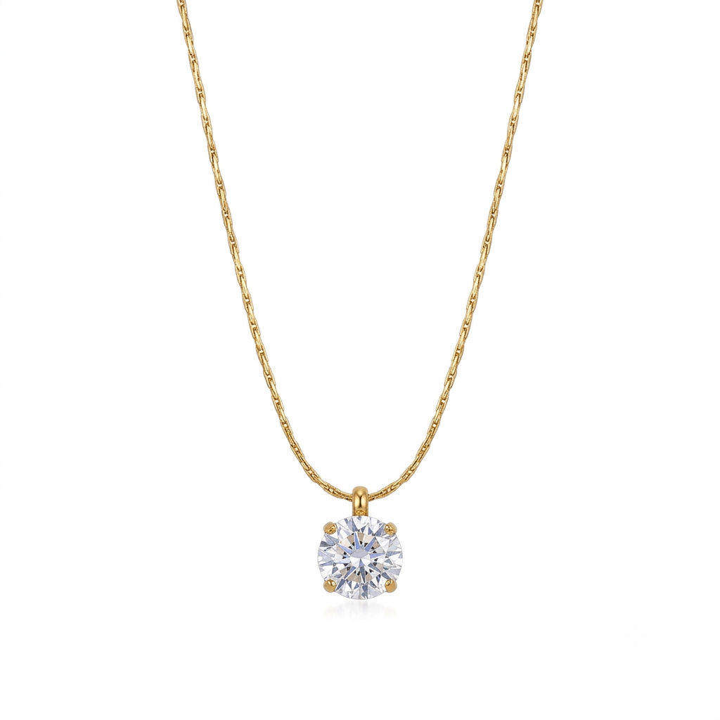 Solitaire Necklace