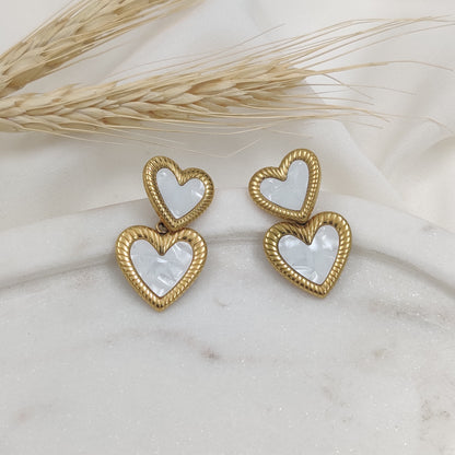 Raya Heart Earrings