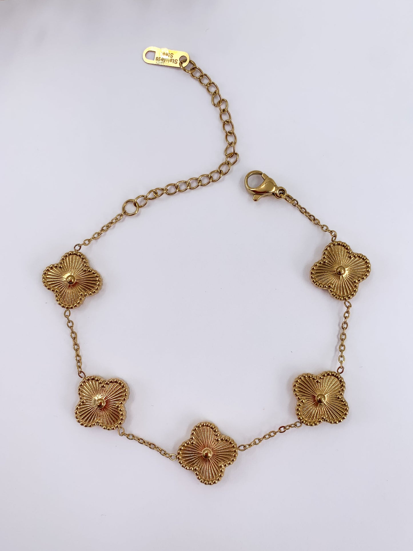 Golden Clover Bracelet