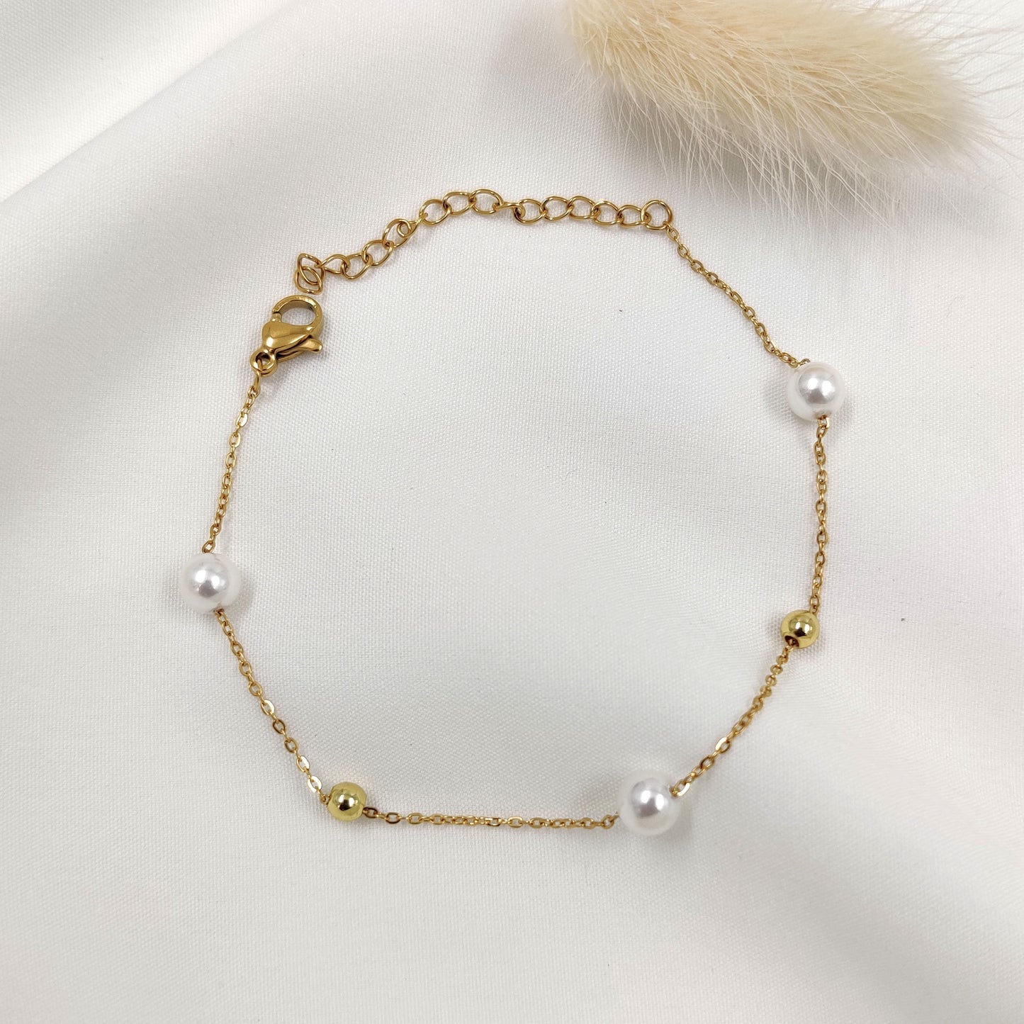 Sienna Pearl Bracelet