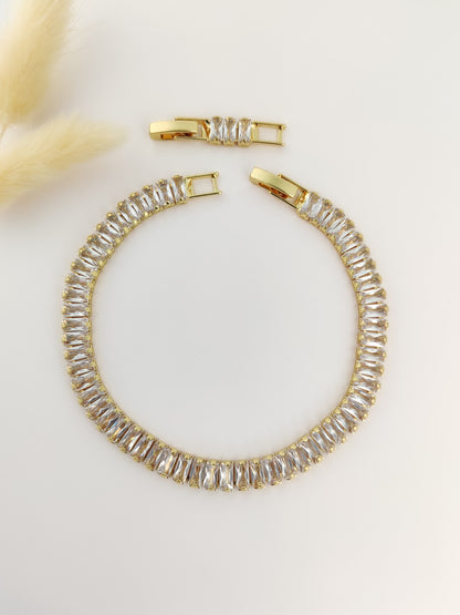 Golden Baguette Bracelet