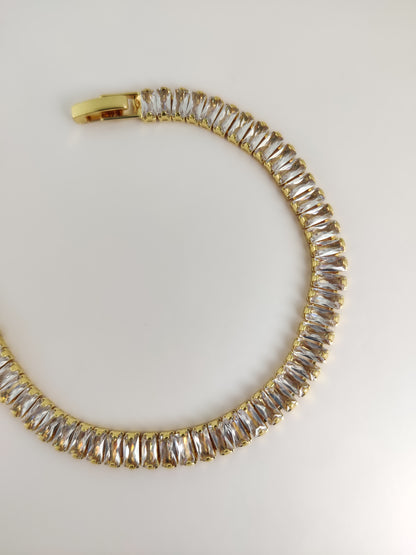 Golden Baguette Bracelet
