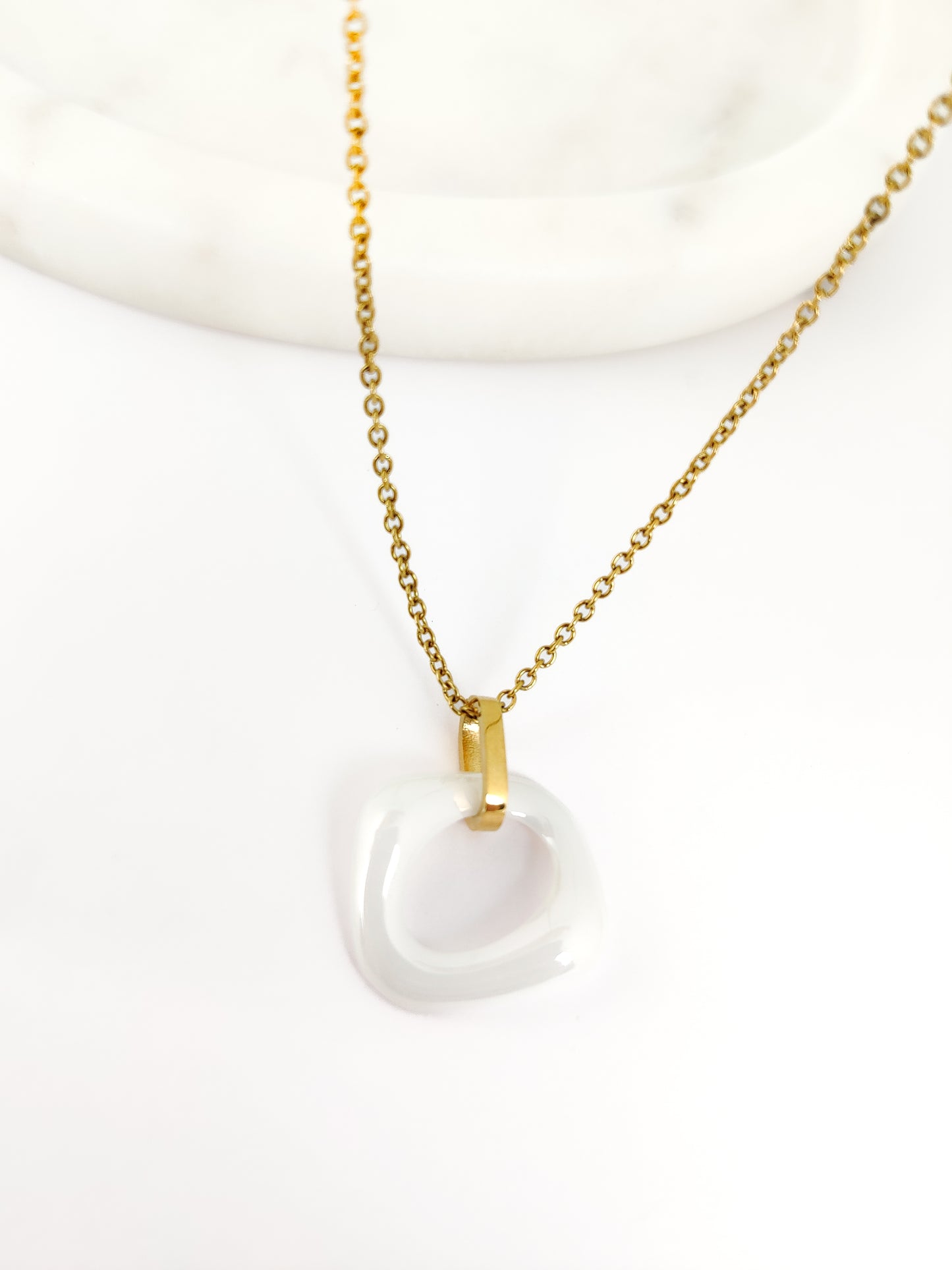 Gold Clue Necklace
