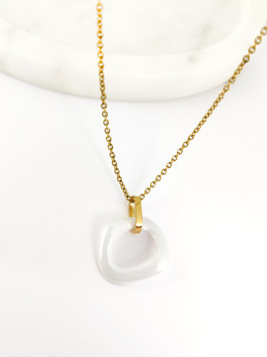 Gold Clue Necklace