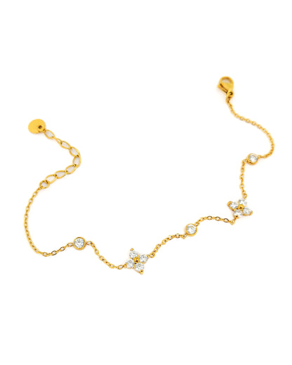 Dainty Floral Bracelet