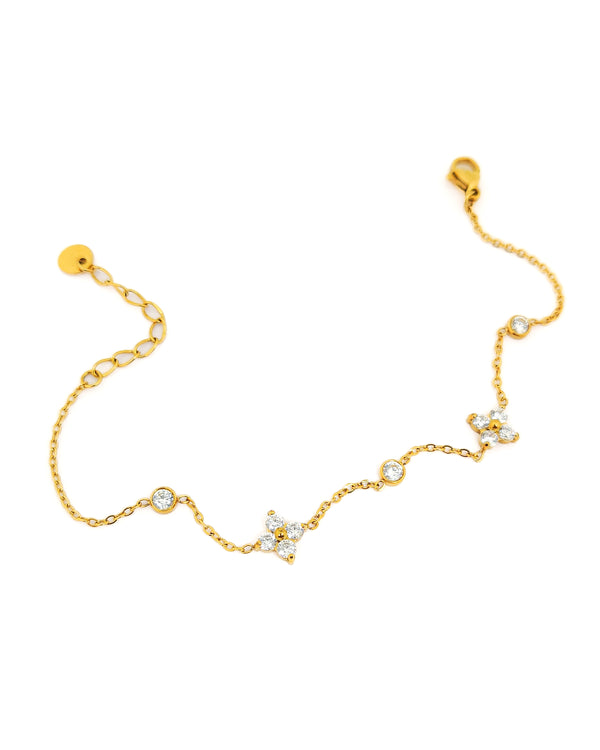 Dainty Floral Bracelet