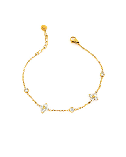 Dainty Floral Bracelet