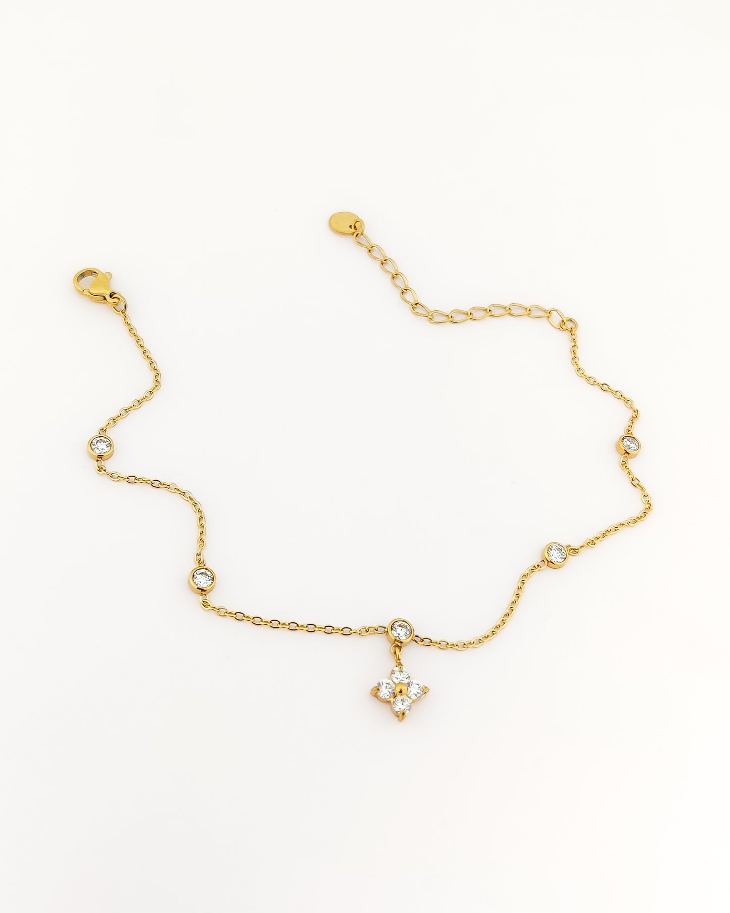 Dainty Stone Anklets