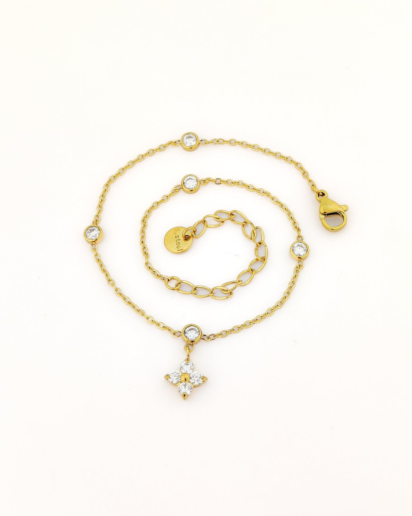 Dainty Stone Anklets