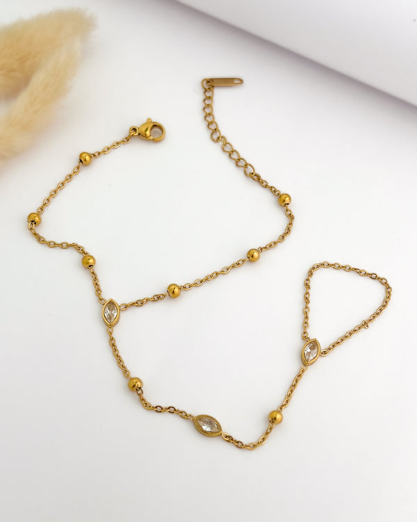 Elara Handchain Bracelet