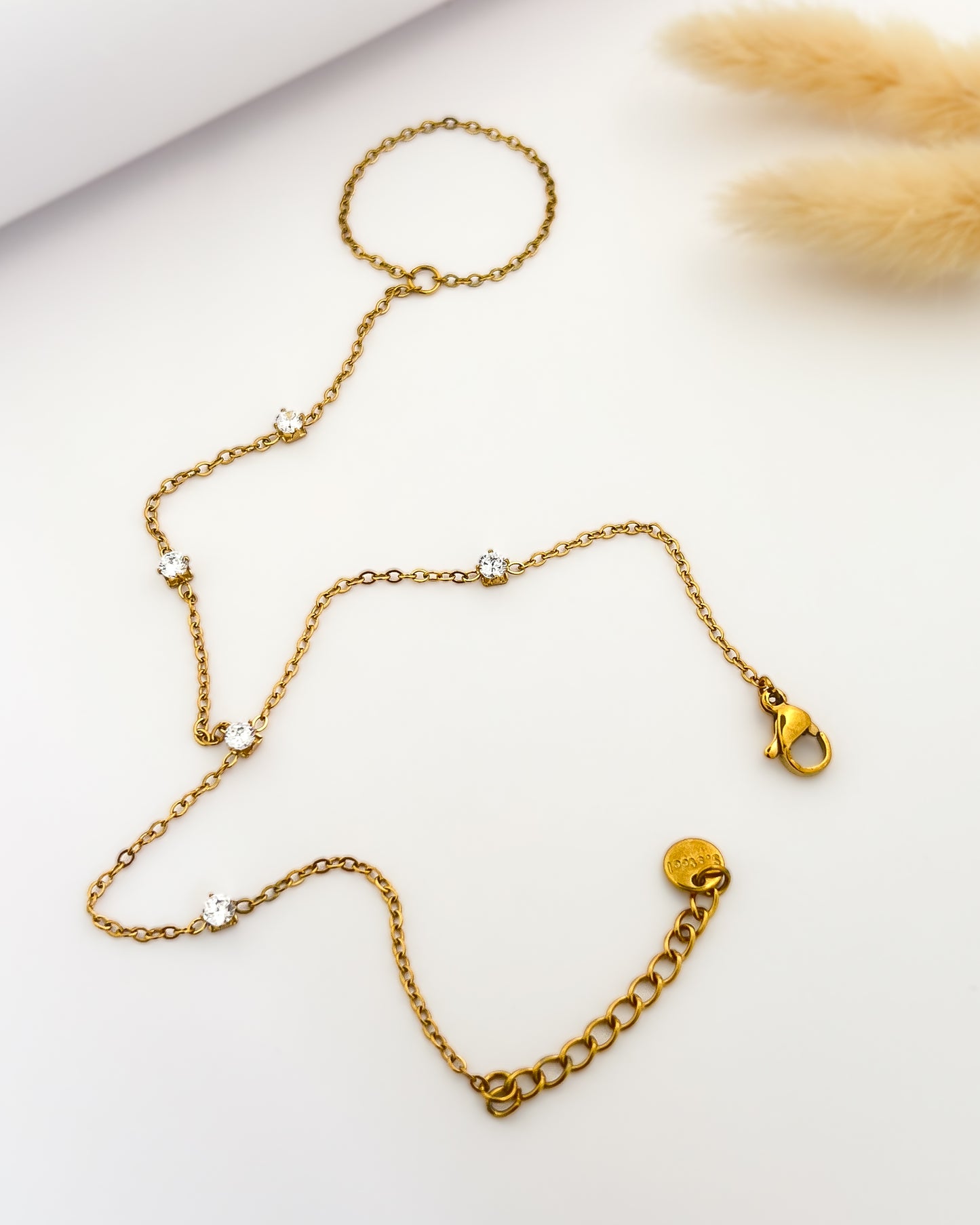 Lustre Handchain Bracelet