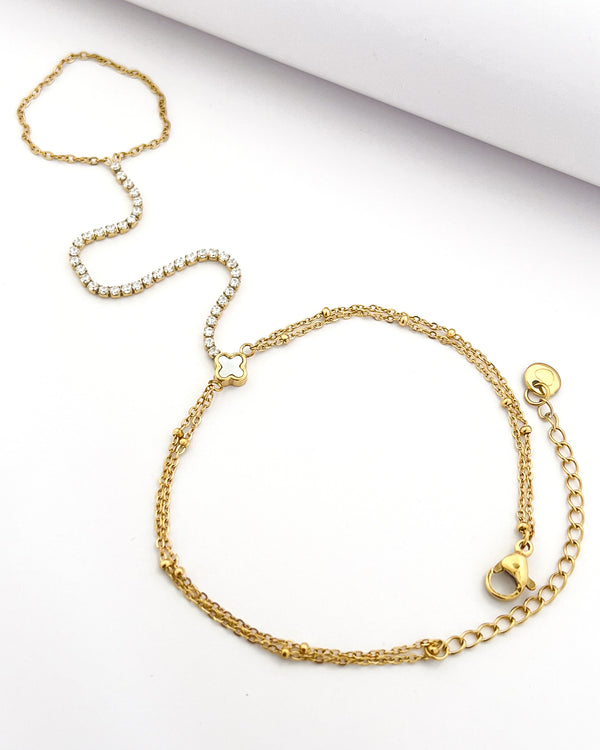 Clovera Handchain Bracelet