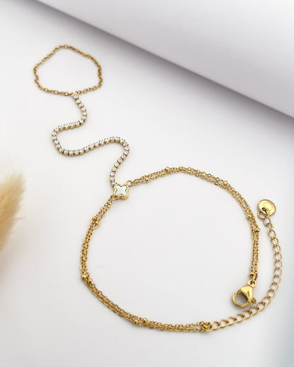 Clovera Handchain Bracelet