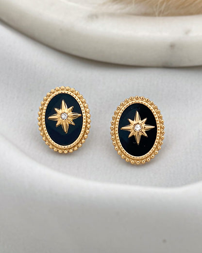 Midnight Nova Studs Earring