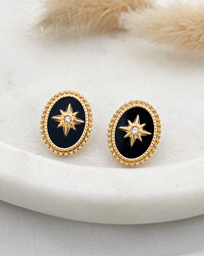 Midnight Nova Studs Earring