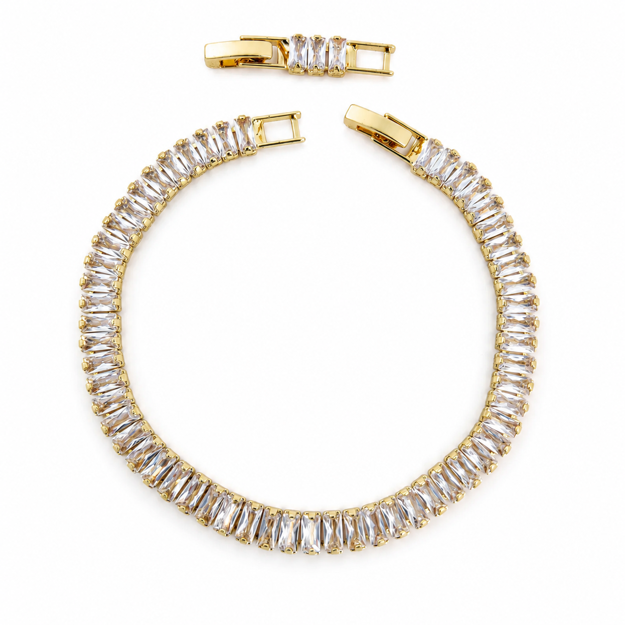 Golden Baguette Bracelet