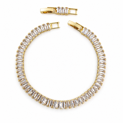Golden Baguette Bracelet