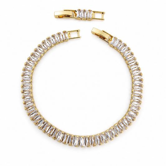 Golden Baguette Bracelet