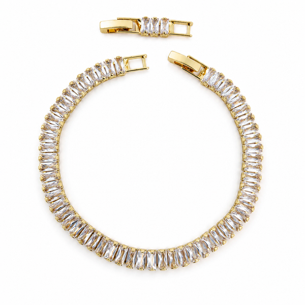 Golden Baguette Bracelet