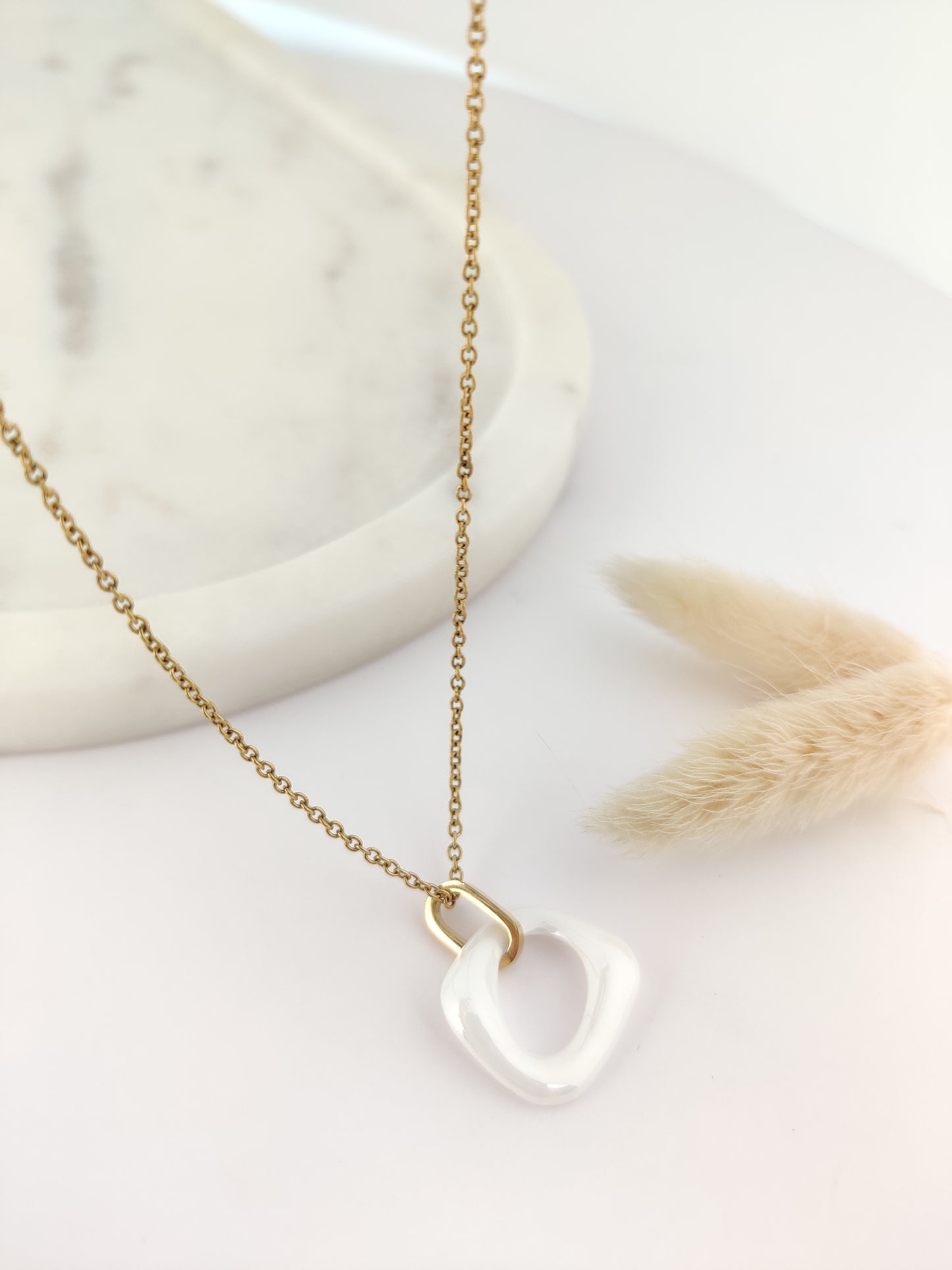 Gold Clue Necklace