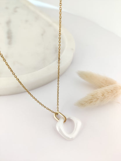 Gold Clue Necklace