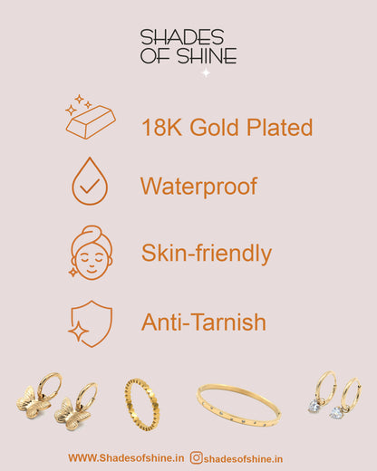 Crystal Droplet Anklet